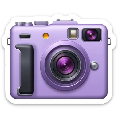  Light Purple camera sticker