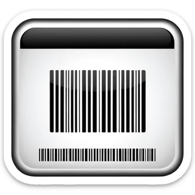 Barcode label sticker