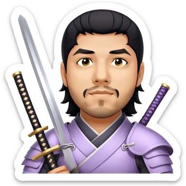 Gentle Samurai sticker