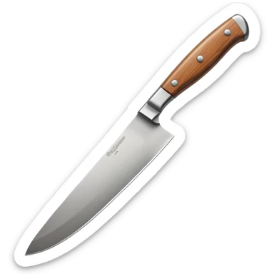 kitchen knife sticker