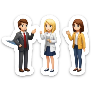 An icon representing a visual novel, inspired by games like 'One Day in London.' The design features a detailed cityscape with characters in dynamic poses, as if caught in a pivotal story moment. Speech bubbles and narrative text appear. Transparent background sticker