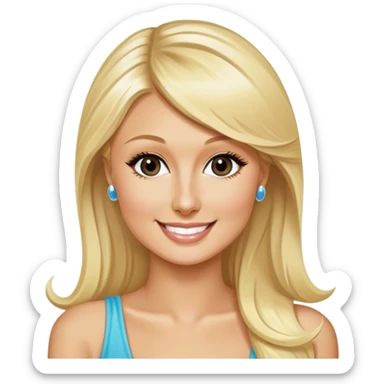 Paris Hilton sticker
