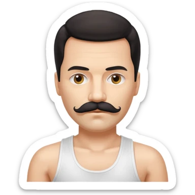 Freddie Mercury sticker