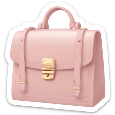 pink aesthetic bag sticker