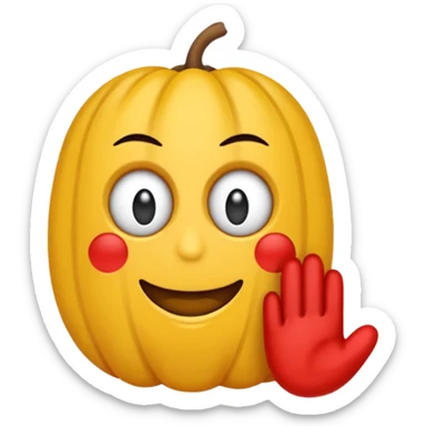 Czerwone serce z literą "A" w środku  sticker