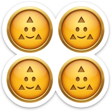 2x mastery icon from blox fruits sticker