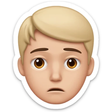 "I have felt anxious about my futere since the start of the year" sticker