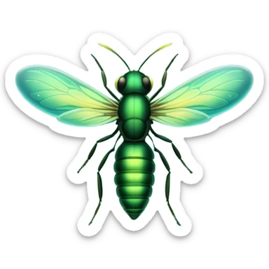 Firefly natural light image sticker