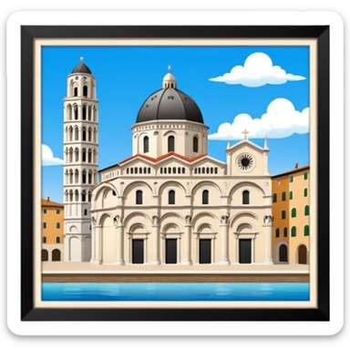 battistero campo dei miracoli sticker