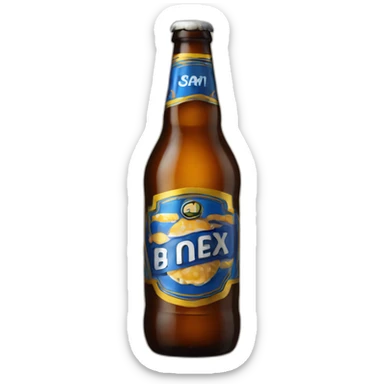Cerveza grande sticker
