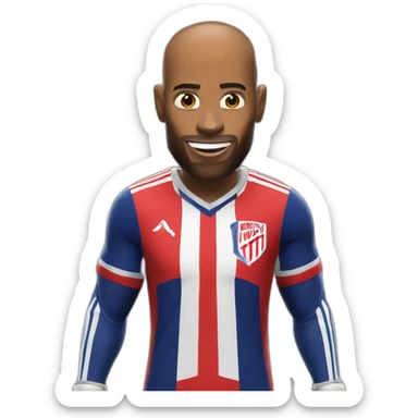 Thierry Henry joue a fornite sticker