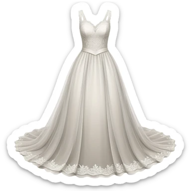 Robe mariage sticker