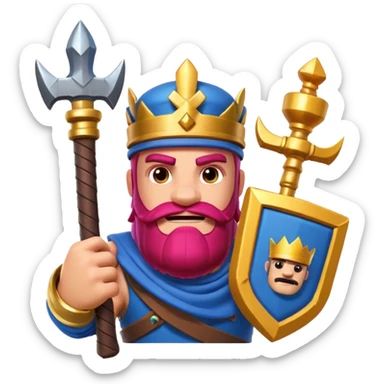 Clash royale sticker