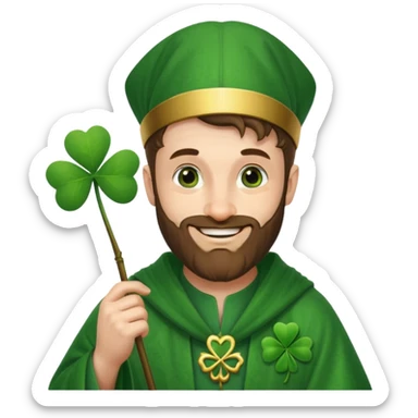 saint patrick sticker