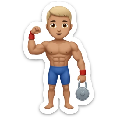 One armed amputee man  sticker