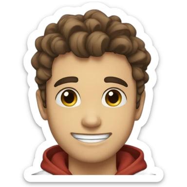 you make me cry but i smile sticker