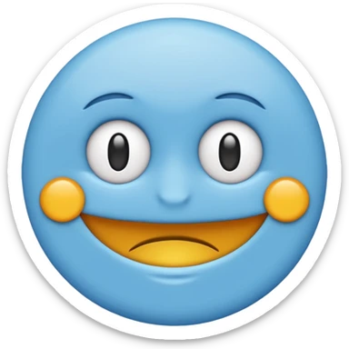 Um emoji do símbolo de 𝝅 sticker