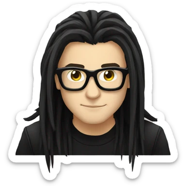 skrillex sticker