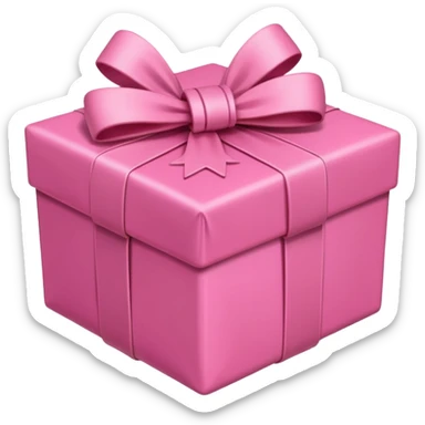 Pink present  sticker