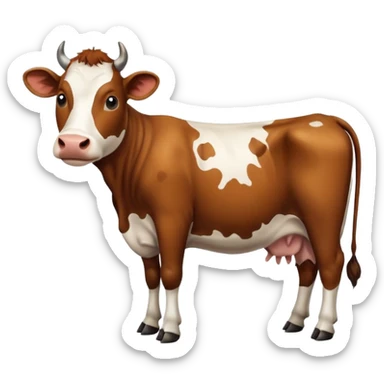 cow sticker