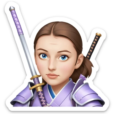 Gentle Samurai sticker