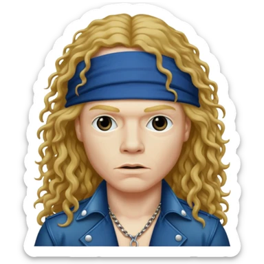 axl rose sticker