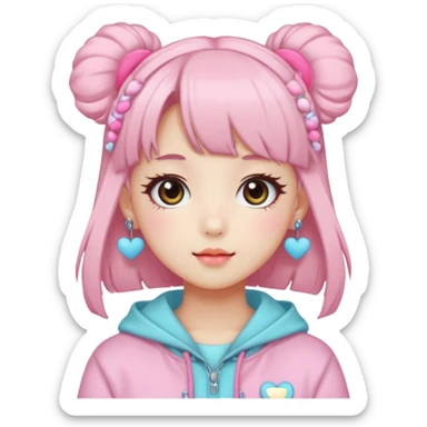 K-pop kawaii decided decorate decora cutecore sticker