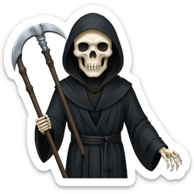grim reaper sticker