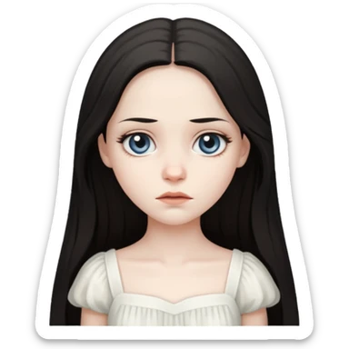 Samara in the ring movie sticker