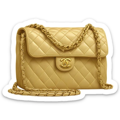 Chanel purse sticker