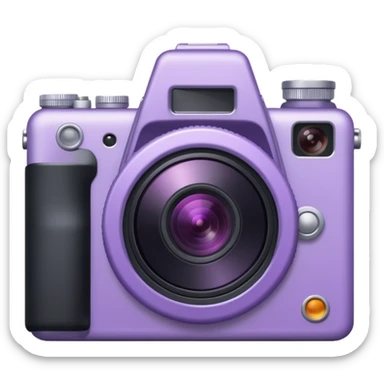  Light Purple camera sticker