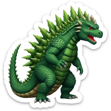 Godzilla sticker