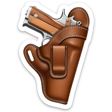 Gun Holster sticker