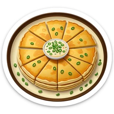 Korean pancake sticker