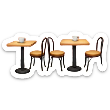 una cafeteria sticker