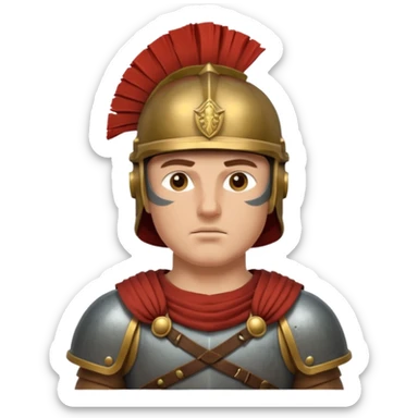 Roman soldier sticker