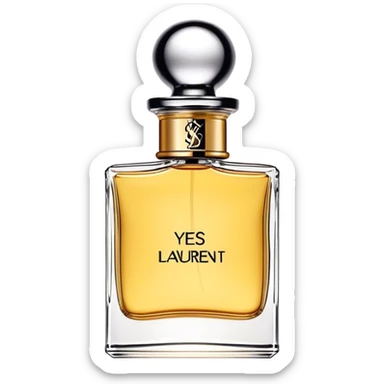 Yves St Laurent perfume  sticker