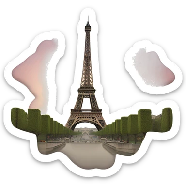 Eiffel Tower sticker