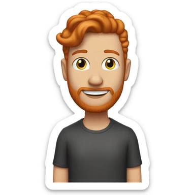 Pilar Sousa Youtuber Tu luz no es lo que haces Ginger hair sticker