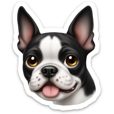 bostonterrier cute sticker