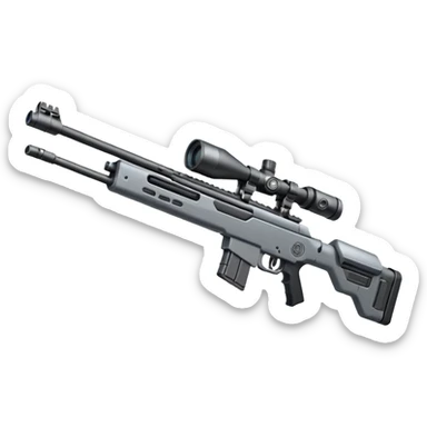 tech sniper rifle sticker