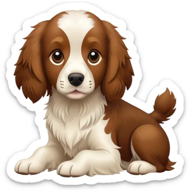 dog breed breton spaniel sticker