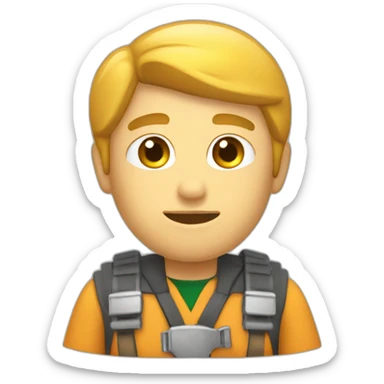 service and demol nickname sticker