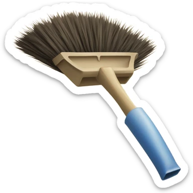 old Broom & Dust Pan sticker