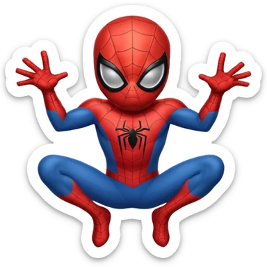 Spiderman cute sticker