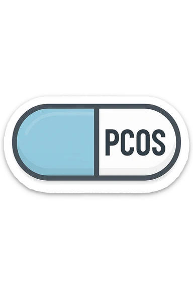 Pillola per PCOS sticker