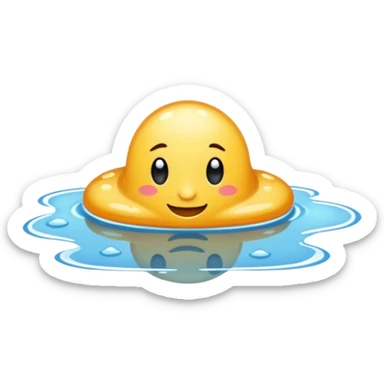 Rainy season sticker