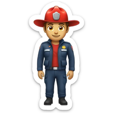 Sapeurs-pompier sticker