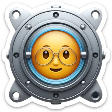 Quantum metrology sticker