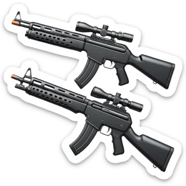 Rifles sticker